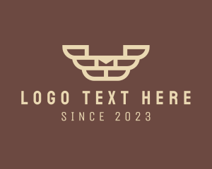 Brick - Creative Brick Wings logo design