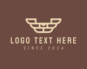 Legal Services - Creative Brick Wings logo design