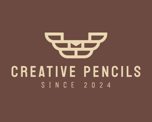 Creative Brick Wings logo design