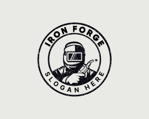 Fabrication Welder Mechanic  logo design