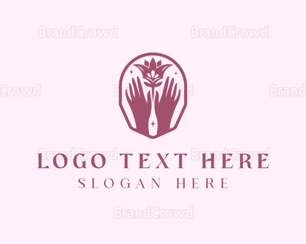 Wedding Florist Decorator Logo