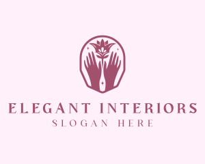 Decorator - Wedding Florist Decorator logo design