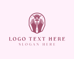 Wedding Florist Decorator Logo