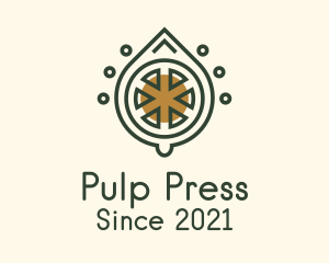 Pulp - Lemon Oil Extract logo design