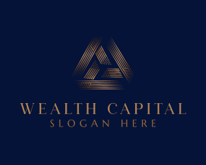 Luxury Premium Triangle logo design