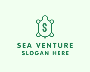 Sea Turtle Animal  logo design