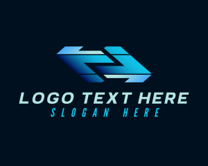 Arrow - Fast Arrow Logistics logo design