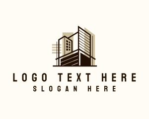 Draftsman - Architect Building Contractor logo design