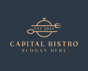 Cutlery Bistro Restaurant logo design