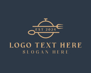 Cloche - Cutlery Bistro Restaurant logo design