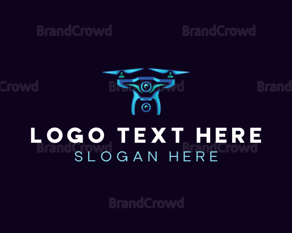 Aerial Photography Drone Logo