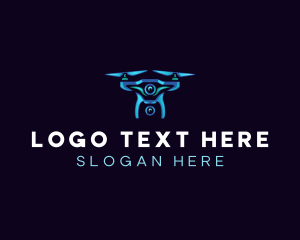 Photography - Aerial Photography Drone logo design