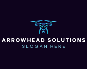 Aerial Photography Drone logo design