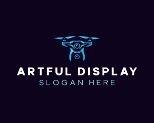 Aerial Photography Drone logo design