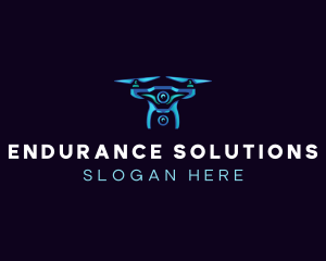 Aerial Photography Drone logo design