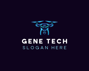 Aerial Photography Drone logo design