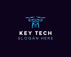 Aerial Photography Drone logo design