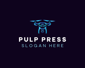 Aerial Photography Drone logo design