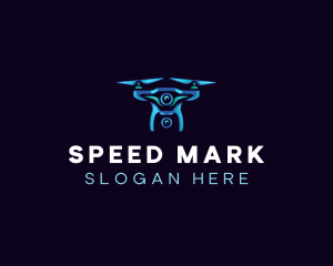 Aerial Photography Drone logo design