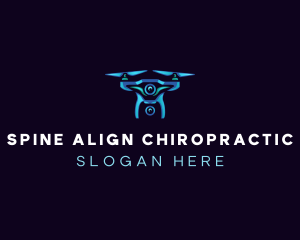 Aerial Photography Drone logo design