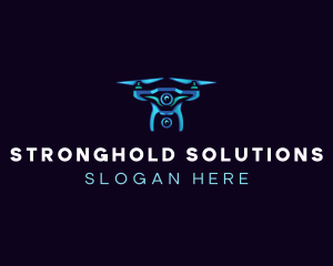 Aerial Photography Drone logo design