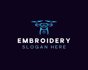 Aerial Photography Drone logo design