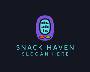 Food Vending Machine logo design