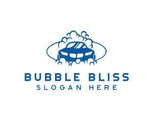Bubble - Car Wash Bubble logo design