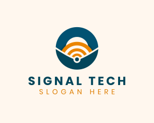 Signal - Online Internet Signal logo design