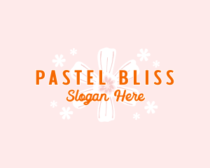 Pastel Flower Boutique logo design