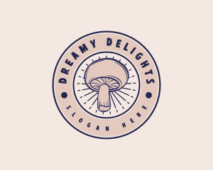 Whimsical - Mushroom Garden Farm logo design