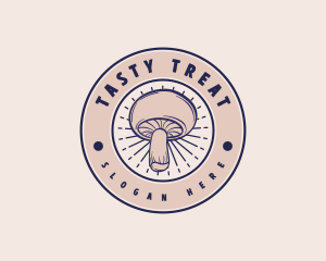 Edible - Mushroom Garden Farm logo design