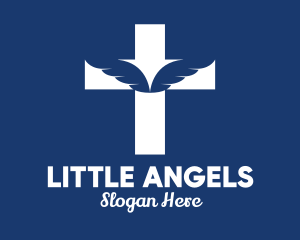 Holy Angel Wings  logo design