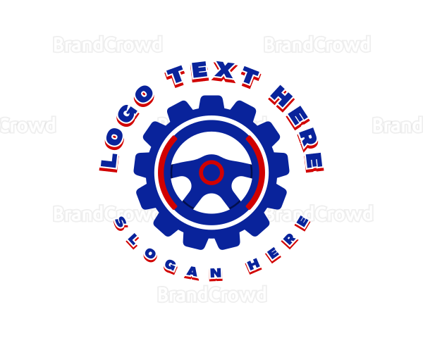 Steering Wheel Gear Logo