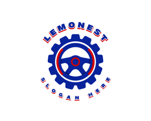 Steering Wheel Gear Logo