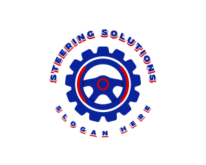 Steering Wheel Gear logo design