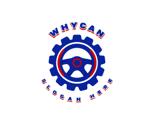 Badge - Steering Wheel Gear logo design