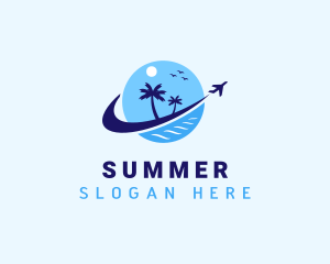 Island Travel Planet logo design