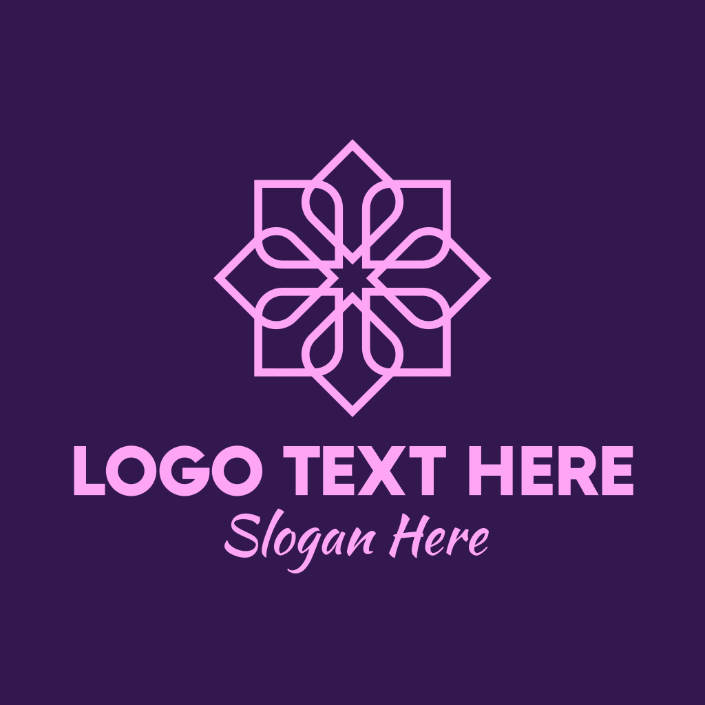 Download Purple Elegant Flower Logo | BrandCrowd Logo Maker