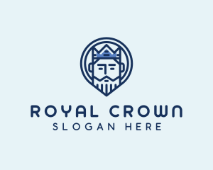 Royal King Crown logo design