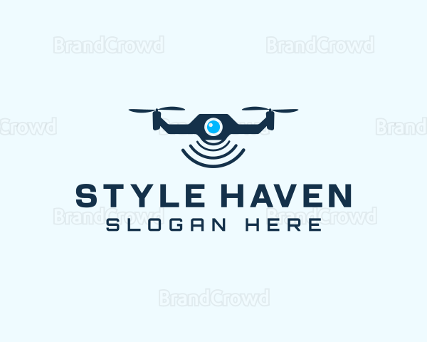 Drone Aerial Camera Logo