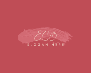 Elegant Feminine Makeup Logo