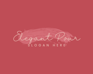 Elegant Feminine Makeup logo design