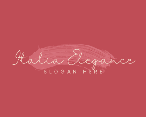 Elegant Feminine Makeup logo design