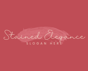 Elegant Feminine Makeup logo design