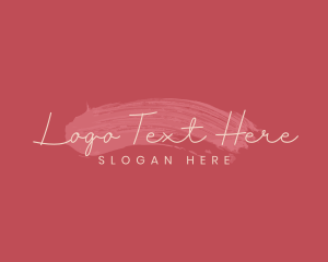 Brand - Elegant Feminine Makeup logo design