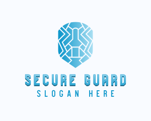 Cybersecurity - Shield Defense Cybersecurity logo design