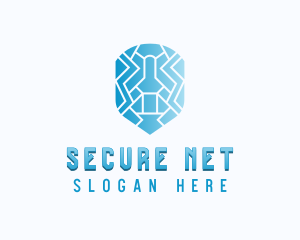 Cybersecurity - Shield Defense Cybersecurity logo design