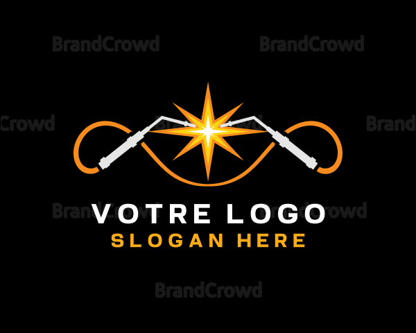 Industrial Welding Tool Logo