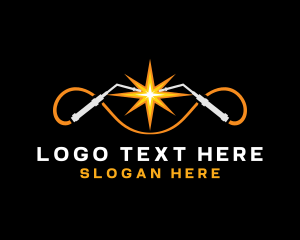 Steel - Industrial Welding Tool logo design